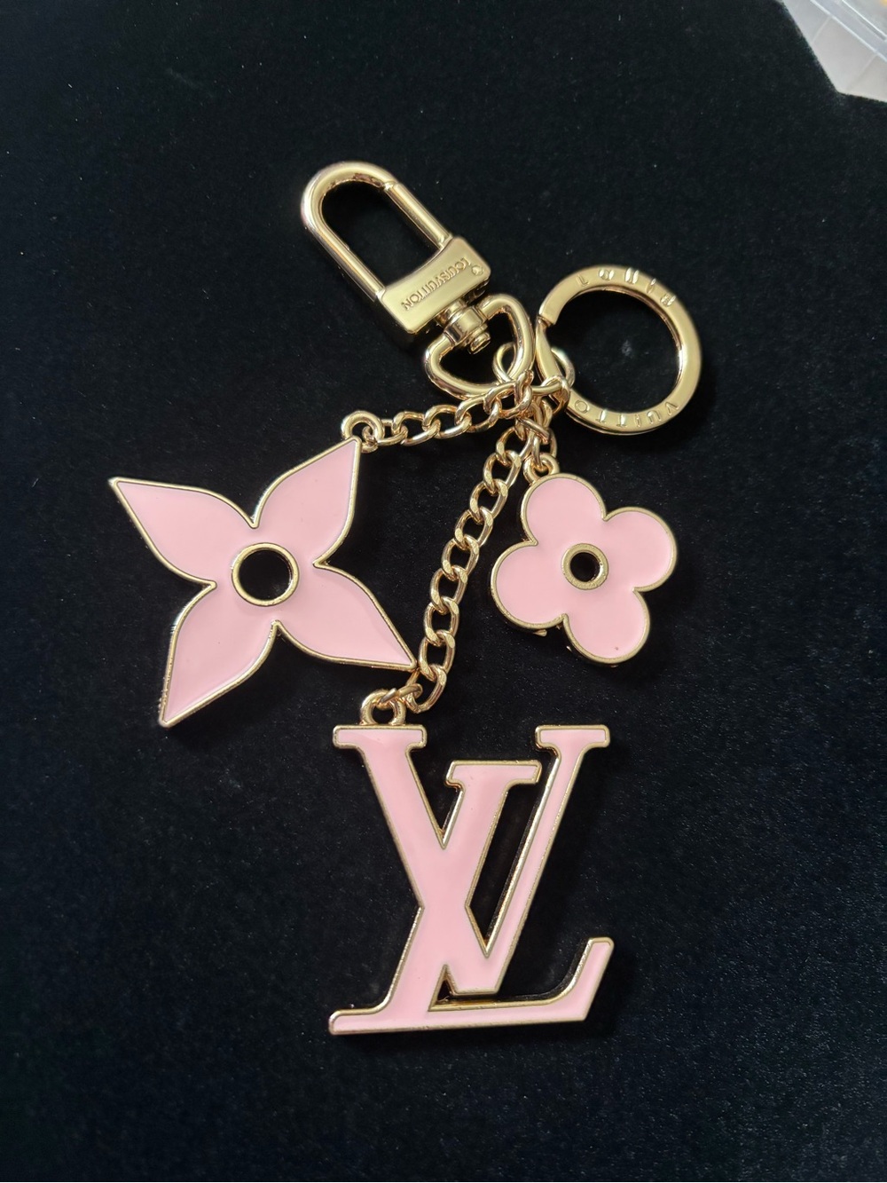 Designer-Inspired Stainless Steel Keychain